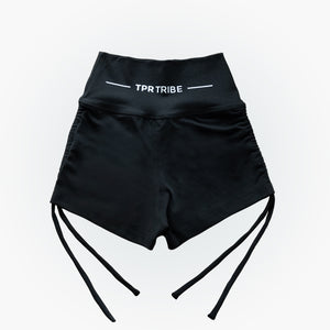 TPR | Black Drawstring Shorts