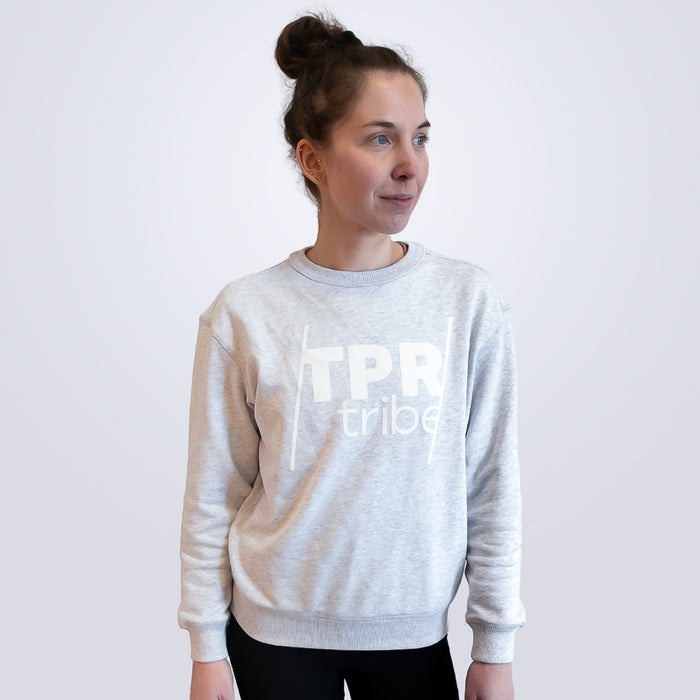 TPR | Grey Crew Jumper