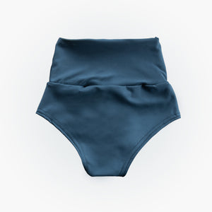 TPR | Deep Blue High-Waisted Shorts