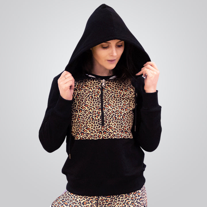 TPR Leopard Print Hoodie The Pole Room