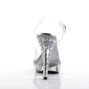 COCKTAIL-508SDT | 5 INCH  CLEAR/CLEAR PLATFORM