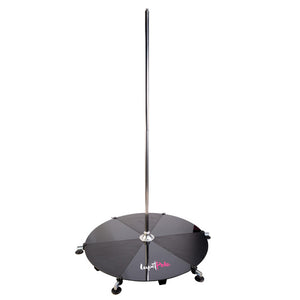 CHROME STAGE POLE | NO CEILING REQUIRED | LUPIT POLE