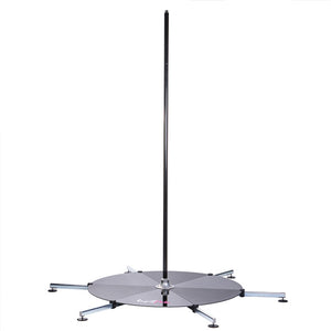 BLACK POWDER COATED STAGE POLE | NO CEILING REQUIRED | LUPIT POLE